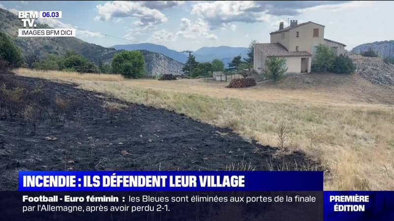 Incendie dans les Gorges du Verdon: comment les habitants de Rougon ont tenté d'éteindre les départs de feu