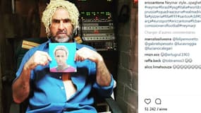 Eric Cantona sur Instagram