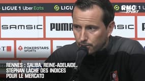 Rennes : Saliba, Reine-Adelaide... Stéphan lâche des indices pour le mercato