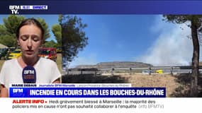 Story 1 : Incendie en cours dans les Bouches-du-Rhône - 27/07
