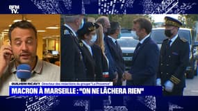Macron à Marseille: "On ne lâchera rien" - 01/09