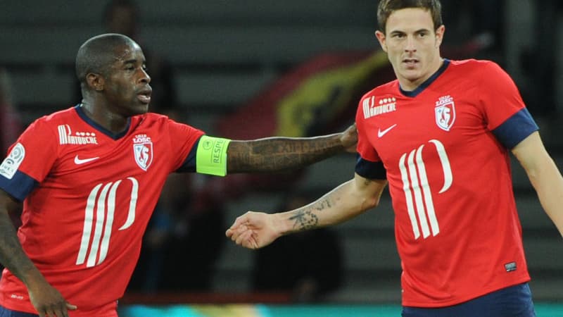 Rio Mavuba et Nolan Roux (LOSC)
