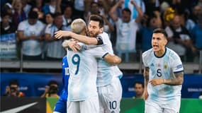 Lionel Messi et Sergio Aguero