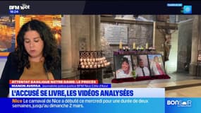 Procès de l'attentat de la basilique de Nice: l'accusé se livre, les images analysées