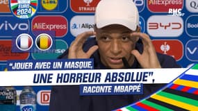 France - Belgique : "Jouer avec un masque, une horreur absolue", raconte Mbappé