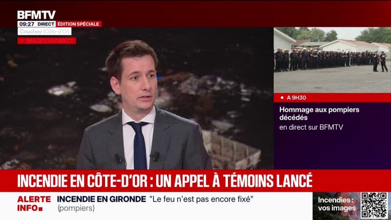 Un appel à témoins lancé après l'incendie en Côte-d'Or, la piste criminelle envisagée