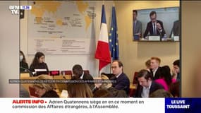 Adrien Quatennens, condamné pour violences conjugales, est de retour à l'Assemblée