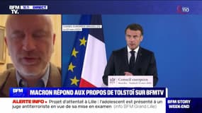 Story 4 : Macron répond aux propos de Tolstoï sur BFMTV - 22/03