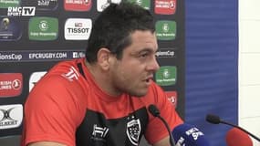 Champions Cup - Guirado : "Content de la victoire bonifiée"