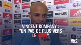 Vincent Kompany : "Cette victoire est un pas de plus vers le titre"