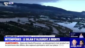 Éboulement dans les Alpes-de-Haute-Provence: un adjoint au maire des Mées fait part de sa "sidération"