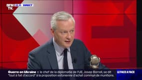 Bruno Le Maire "maintient" que la France devrait sortir de l'inflation "d'ici l'été prochain"