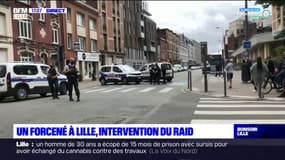 Lille: intervention du Raid, un forcené potentiellement armé