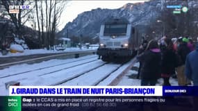 Hautes-Alpes: le train de nuit Paris-Briançon reprend après 9 mois de travaux 