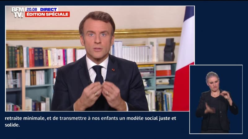 Emmanuel Macron annonce que les nouvelles règles du régime de retraite 