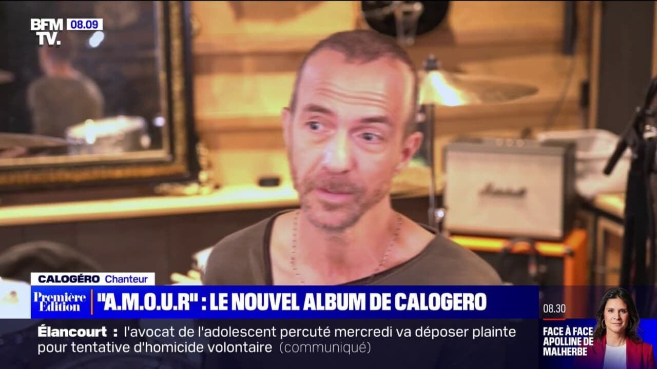 Découvrez en avant-première le nouvel album de Calogero avec RTL2