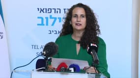 Hadas Kalderon à Tel-Aviv le 30 novembre 2023