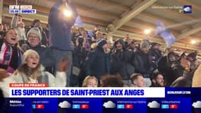 Coupe de France: la fierté des supporters de l'AS Saint-Priest
