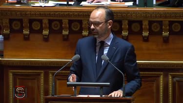 Edouard Philippe s'est exprimé devant le Sénat.