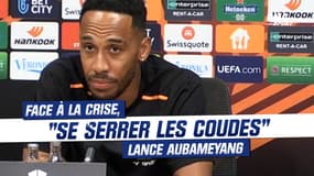 OM : "On doit se serrer les coudes" lance Aubameyang face à "la situation chaotique"