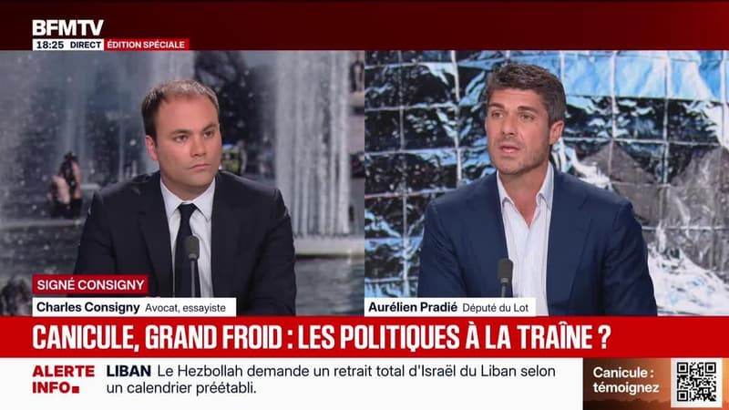 SIGNÉ CONSIGNY - Canicule, grand froid : les politiques à la traîne ? - 23/06