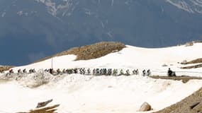 Le Tour d'Italie sur la Cime de la Bonette en 2016