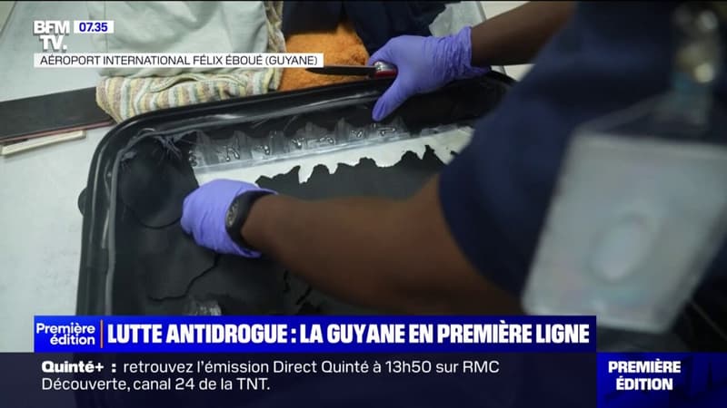 Lutte antidrogue: le trafic de cocaïne mine tout le territoire de la Guyane
