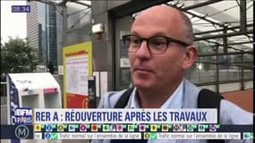 Réouverture du RER A après travaux: les voyageurs soulagés de retrouver leur ligne