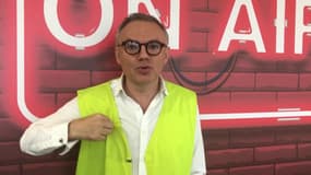 Eric Brunet : "Demain, ce gilet jaune qui n'est pas très beau je le porterai !"
