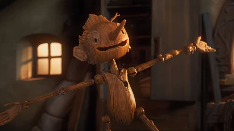 Le "Pinocchio" de Guillermo del Toro.