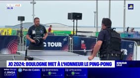 JO 2024: Boulogne-sur-Mer met à l'honneur le tennis de table