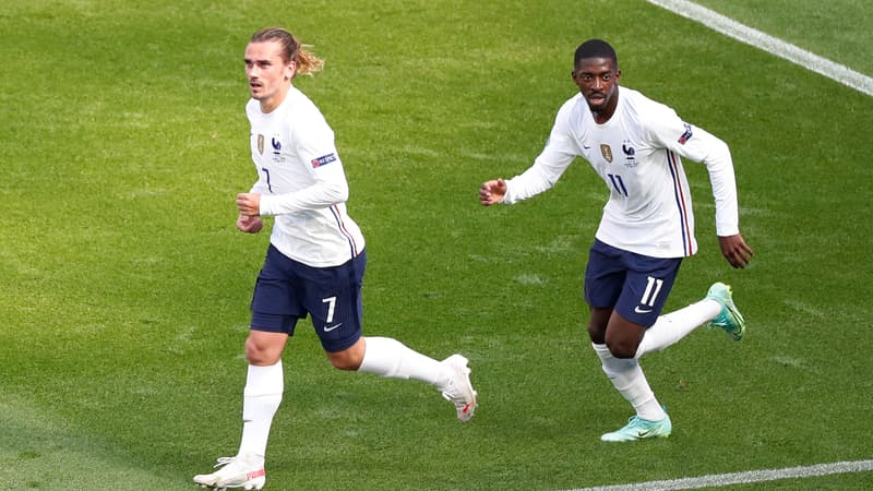 Equipe de France: comment Dembélé a hérité du numéro 7 de Griezmann