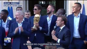 Macron : "Merci de nous avoir rendu fiers"