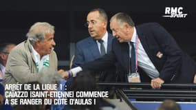 Arrêt de la Ligue 1: Caïazzo (Saint-Etienne) commence à se ranger du côté d'Aulas ! 