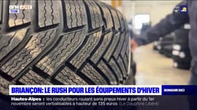 Briançon: le rush pour les équipements d'hiver dans les garages