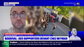 Bougival: des supporters du PSG devant chez Neymar