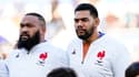 Uini Atonio et Romain Taofifenua pendant le Tournoi des VI Nations 2023