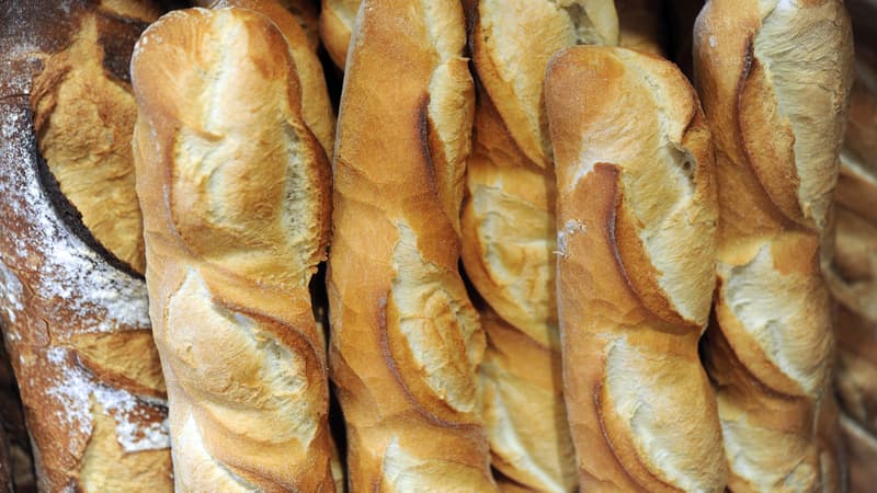 Baguettes de pain. (Photo d'illustration)