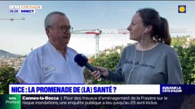 Nice: pratiquer une activité physique sur la promenade des Anglais, c'est mieux que rien, d'après Charles-Hugo Marquette, pneumologue