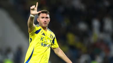Aymeric Laporte avec Al-Nassr, le 22 avril 2025.