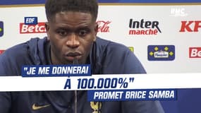 Équipe de France : "Je me donnerai à 100.000%", Samba savoure sa convocation