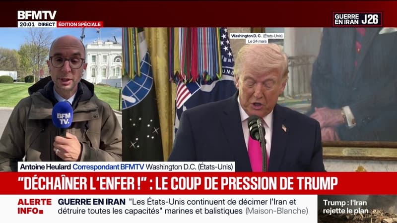“Donald Trump est prêt à déchaîner l’enfer” si l’Iran refuse la proposition de paix, affirme Karoline Leavitt, porte-parole de la Maison Blanche