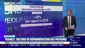France: record de rémunération des patrons