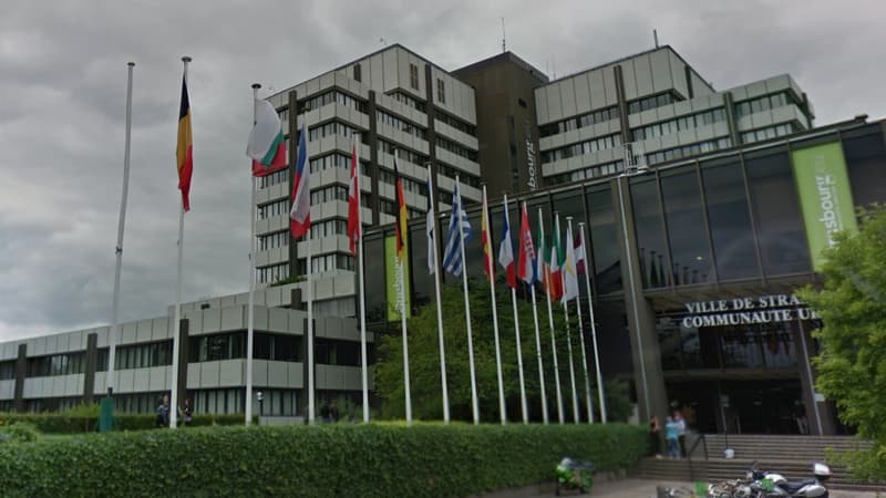 Siège de l'Eurométropole de Strasbourg.