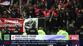 Aux premières loges de l'accident à Amiens, le buteur lillois Ballo-Touré témoigne
