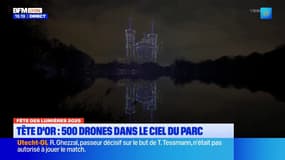 Fête des Lumières 2025 : 500 drones dans le ciel du Parc de la Tête d'Or