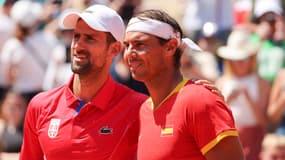 Novak Djokovic à Paris pendant les Jeux olympiques, juillet 2024