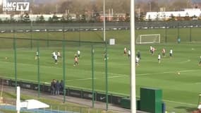 Manchester City - Le but superbe de Clichy à l’entraînement
