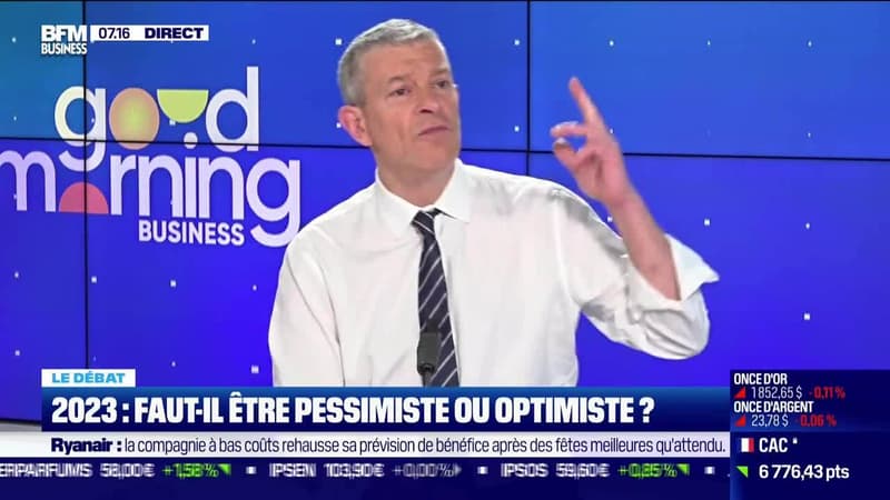 Le débat : Faut-il être pessimiste ou optimiste pour 2023 ?, par Jean-Marc Daniel et Nicolas Doze - 05/01