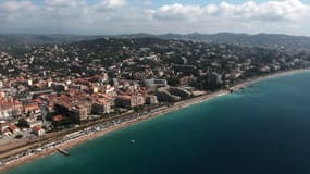 Une vue de la Côte d'Azur.